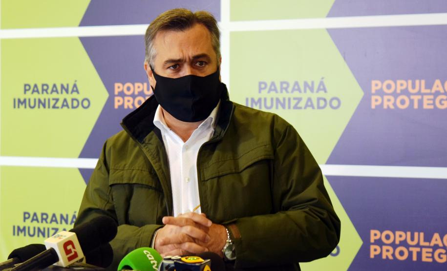 Paraná recebe 234 mil vacinas contra a Covid-19; doses da Pfizer vão para os 399 municípios