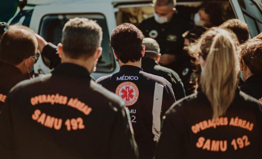 Sesa realiza curso para profissionais que atuam nos helicópteros de resgate do Estado