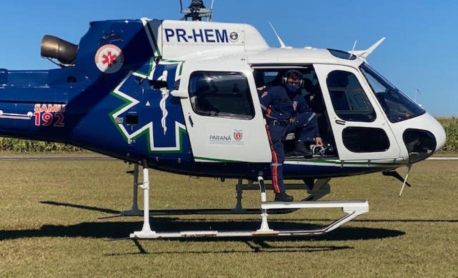 Sesa realiza curso para profissionais que atuam nos helicópteros de resgate do Estado