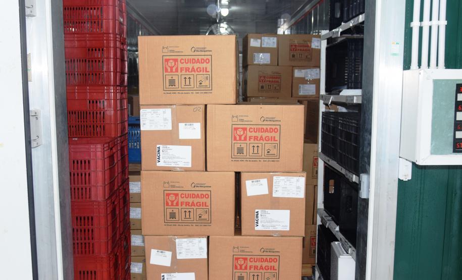 451,7 mil vacinas chegam ao Paraná; Cemepar separa as doses para os municípios