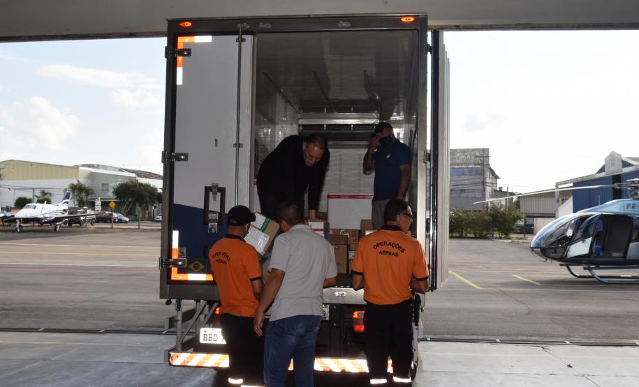 Força-tarefa do Governo do Estado envia vacinas e medicamentos para todas as Regionais de Saúde