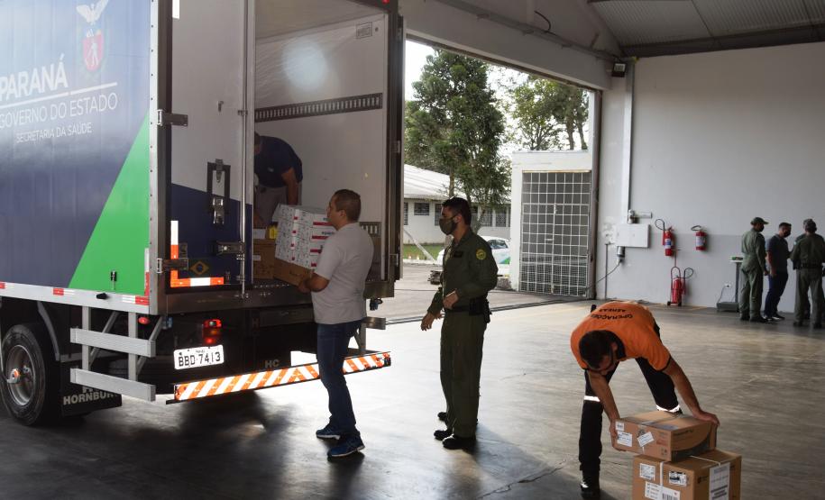 Força-tarefa do Governo do Estado envia vacinas e medicamentos para todas as Regionais de Saúde