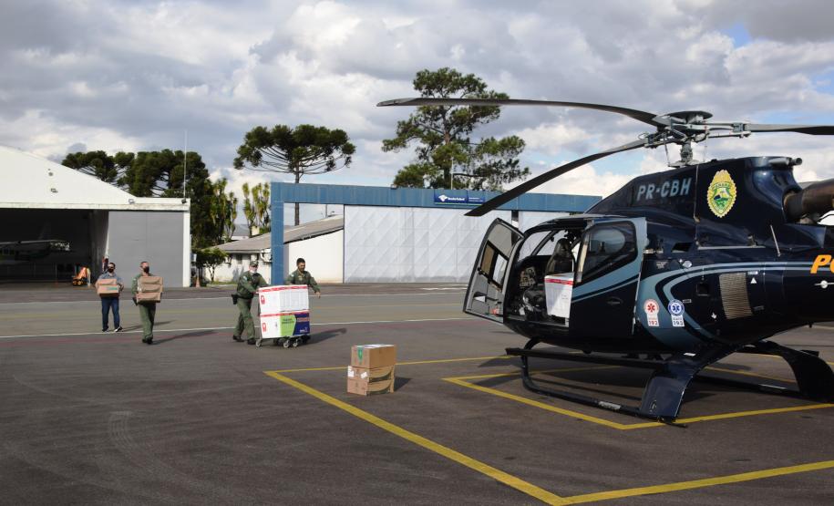 Força-tarefa do Governo do Estado envia vacinas e medicamentos para todas as Regionais de Saúde