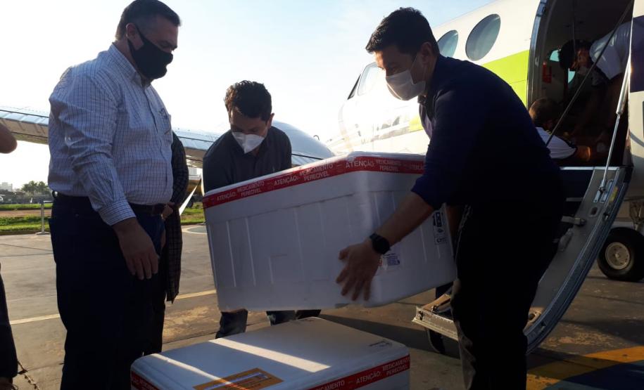 Vacinas contra a Covid-19 começam a chegar no interior do Estado