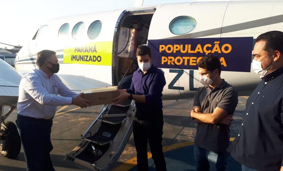 Vacinas contra a Covid-19 começam a chegar no interior do Estado