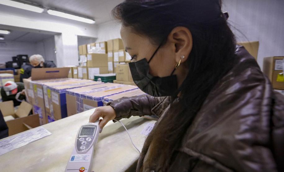 Paraná recebe 173,1 mil doses contra a Covid-19, todas para população em geral