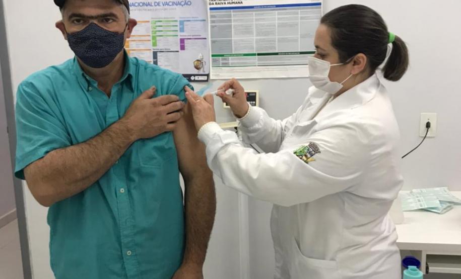 Vacinação contra a Covid-19 bate recorde no final de semana; mais de 122,3 mil doses foram aplicadas