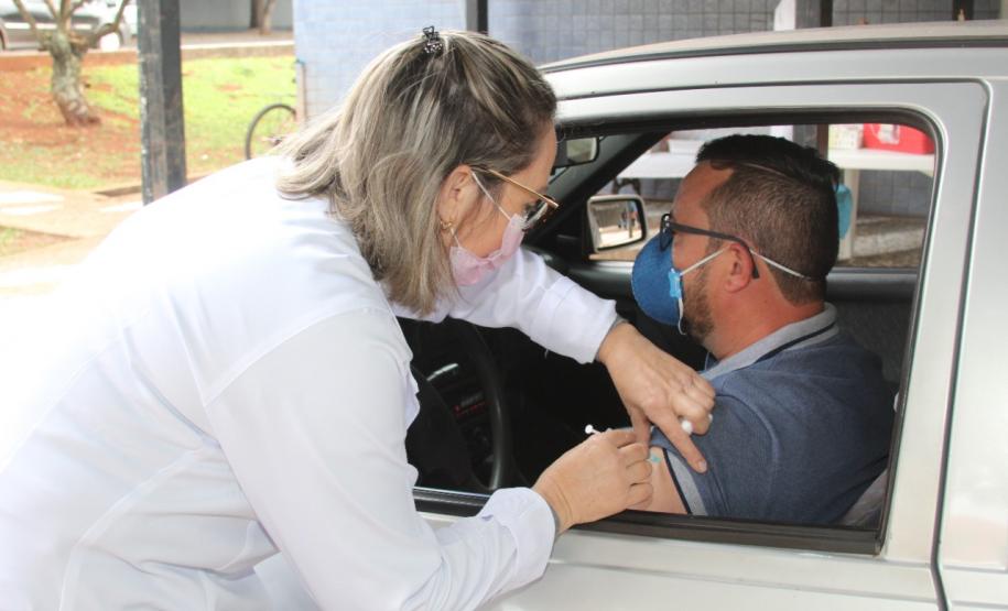 Vacinação contra a Covid-19 bate recorde no final de semana; mais de 122,3 mil doses foram aplicadas