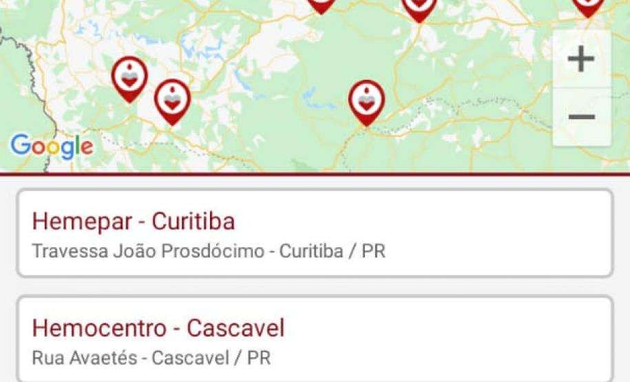 Hemepar lança nova versão de aplicativo para auxiliar na doação de sangue