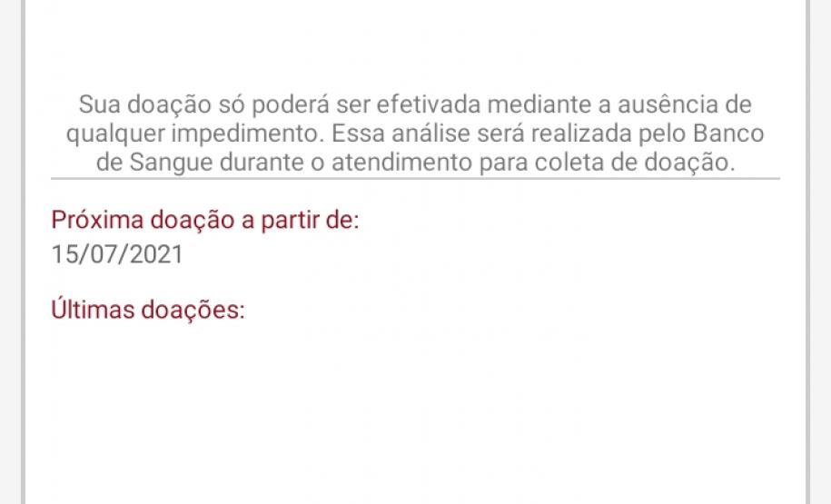Hemepar lança nova versão de aplicativo para auxiliar na doação de sangue