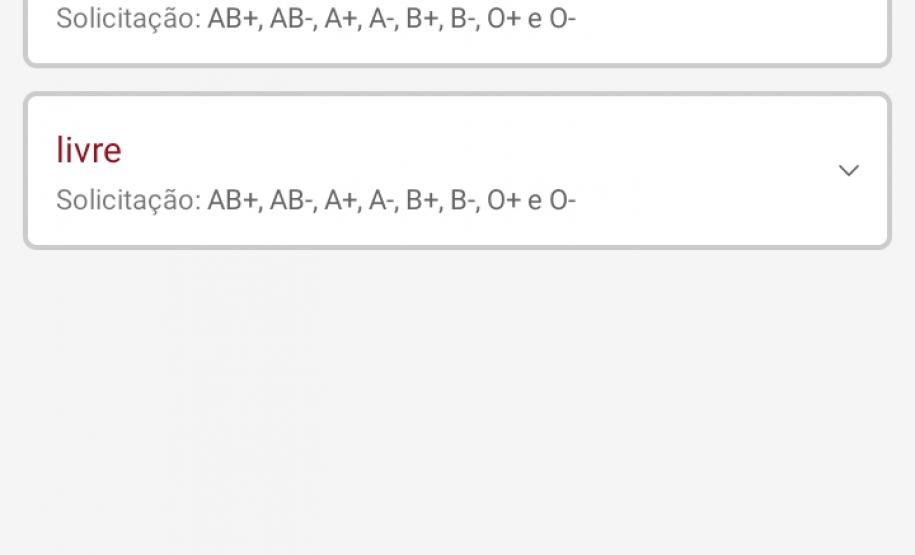 Hemepar lança nova versão de aplicativo para auxiliar na doação de sangue