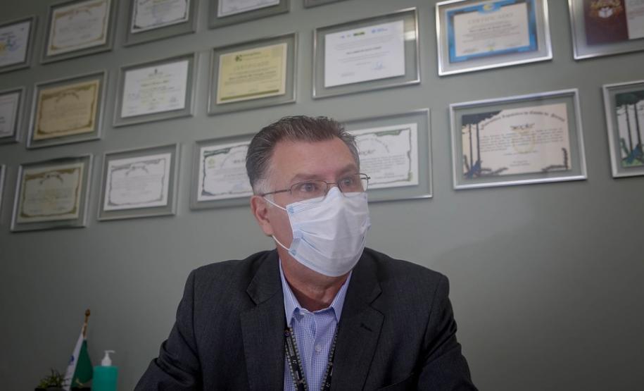 Geci Labres de Souza  diretor Hospital Trabalhador