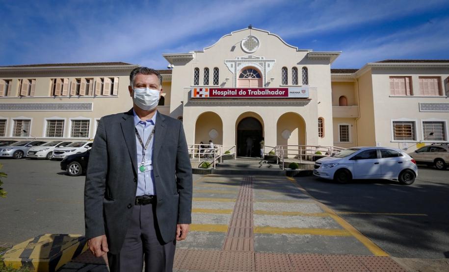 Geci Labres de Souza  diretor Hospital Trabalhador