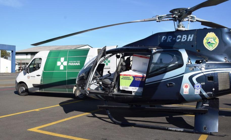Em seis meses, aeronaves da Casa Militar somam 11 dias no ar entregando vacinas