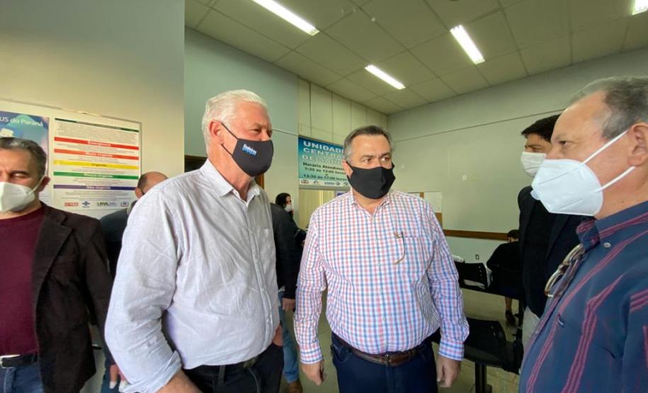 Beto Preto acompanha vacinação de fronteira no município de Guaíra