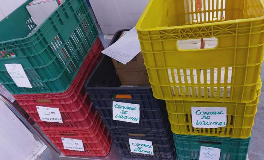 Estado começa a distribuir 85 mil vacinas contra a Covid-19 para primeira dose