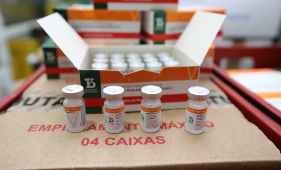 Estado começa a distribuir 85 mil vacinas contra a Covid-19 para primeira dose