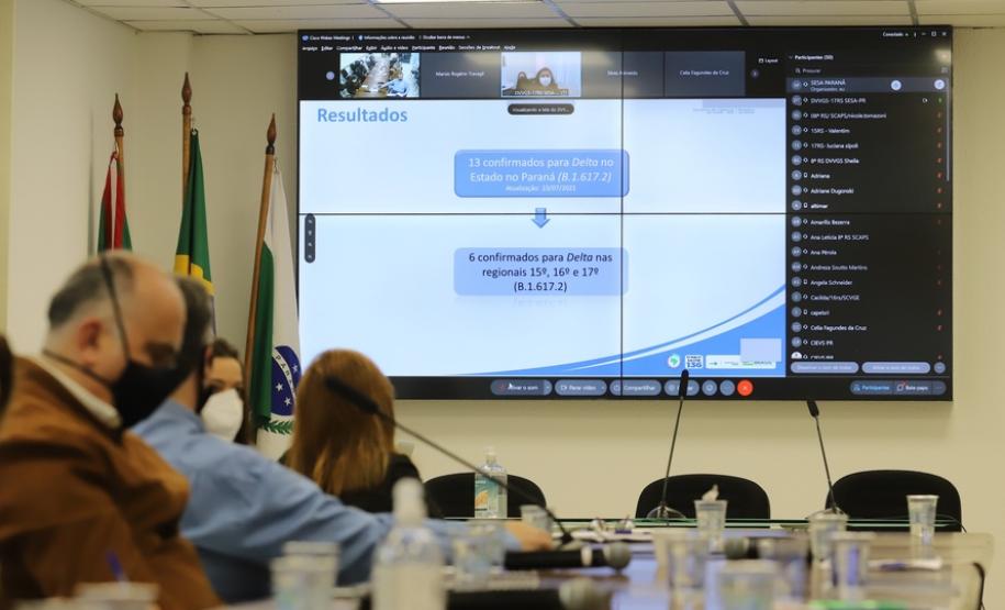Paraná confirma transmissão comunitária da variante delta e mais 16 casos