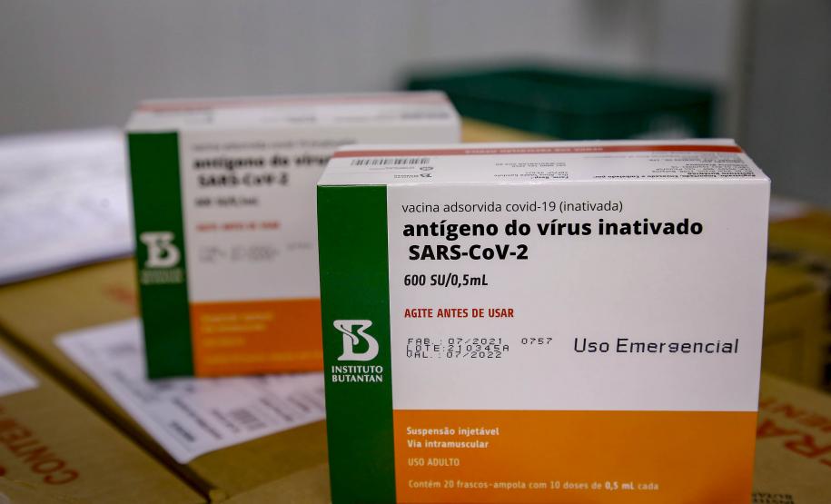 Mais 329.380 doses de vacinas contra a Covid-19 já estão no Paraná