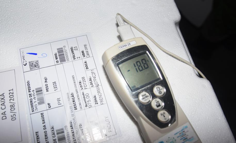 Paraná recebe novas doses e distribui mais 158,6 mil vacinas contra a Covid-19; confira o quantitativo por regional