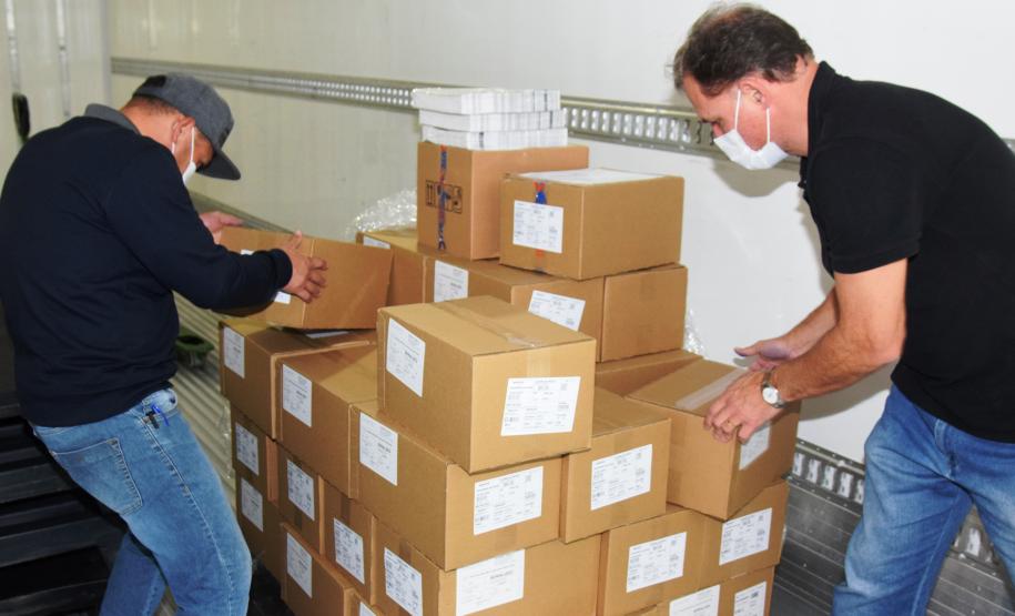 Mais 279,2 mil vacinas contra a Covid-19 chegam ao Paraná