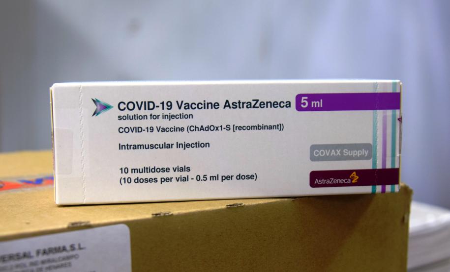 Mais 279,2 mil vacinas contra a Covid-19 chegam ao Paraná