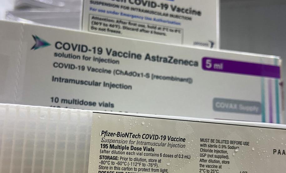Mais 279,2 mil vacinas contra a Covid-19 chegam ao Paraná