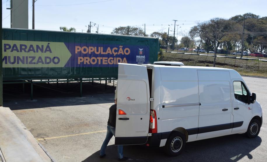 Mais 67,6 mil vacinas contra a Covid-19 chegam ao Paraná