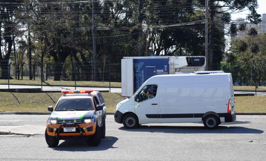 Mais 67,6 mil vacinas contra a Covid-19 chegam ao Paraná