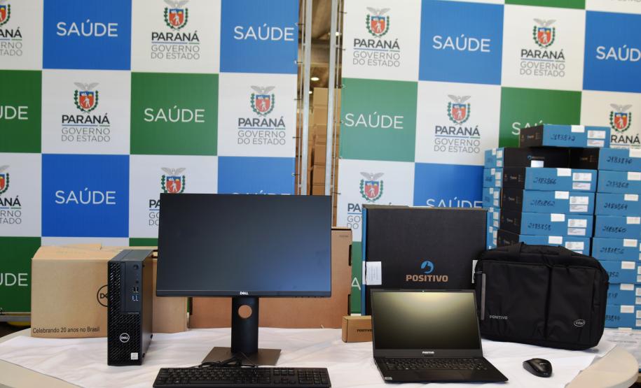 Estado investe R$ 3,8 milhões em mais de 1,5 mil computadores para a Saúde