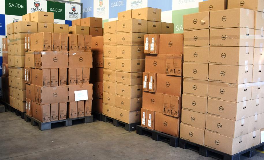 Estado investe R$ 3,8 milhões em mais de 1,5 mil computadores para a Saúde
