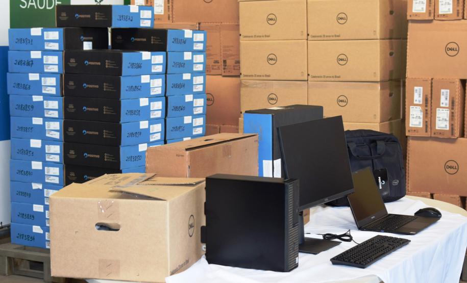 Estado investe R$ 3,8 milhões em mais de 1,5 mil computadores para a Saúde