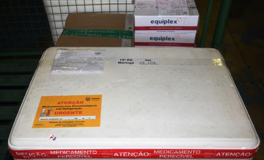 Estado inicia distribuição de 131,9 mil vacinas contra a Covid-19