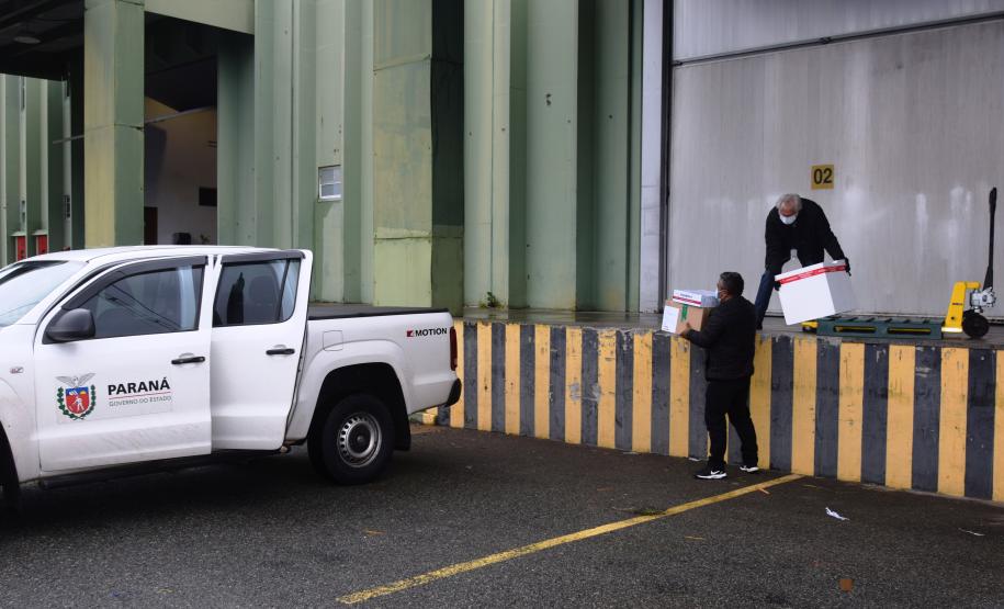 Estado inicia distribuição de 131,9 mil vacinas contra a Covid-19