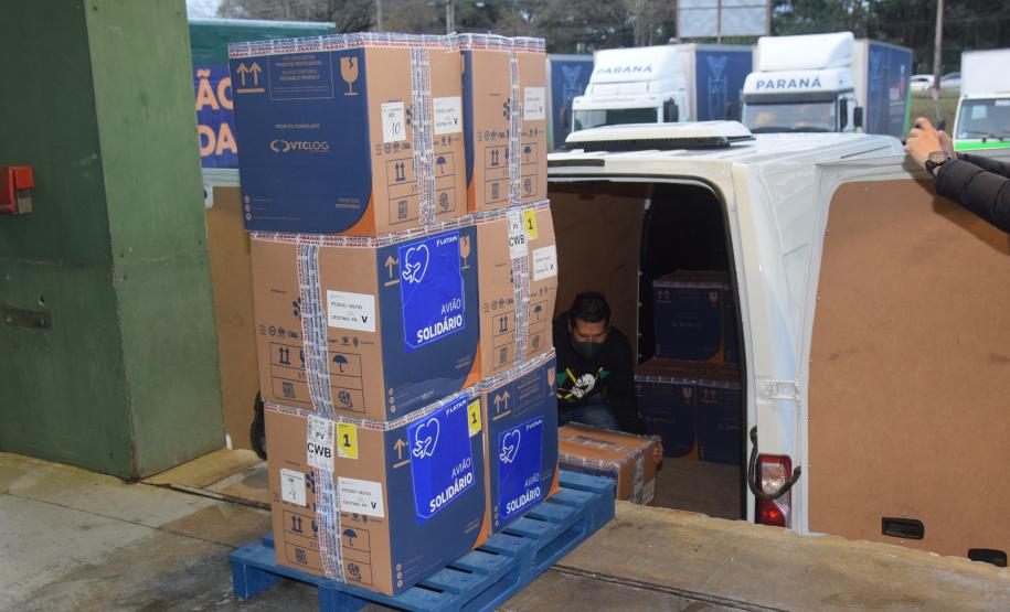 Mais 240,9 mil vacinas contra a Covid-19 chegam ao Paraná