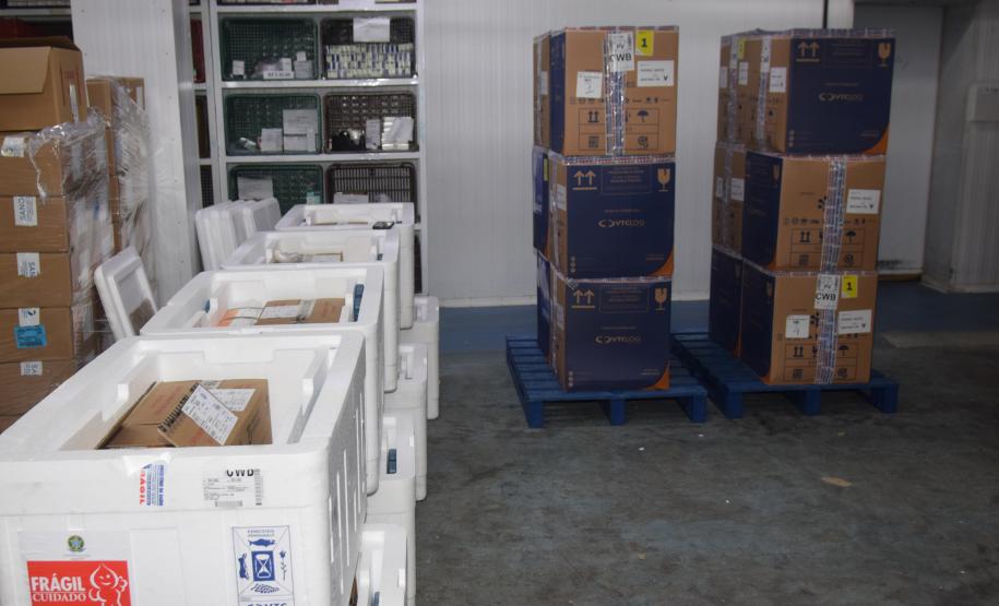 Mais 240,9 mil vacinas contra a Covid-19 chegam ao Paraná