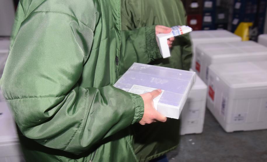 325.660 doses chegam ao Paraná e permitem avançar na imunização do público com mais de 18 anos