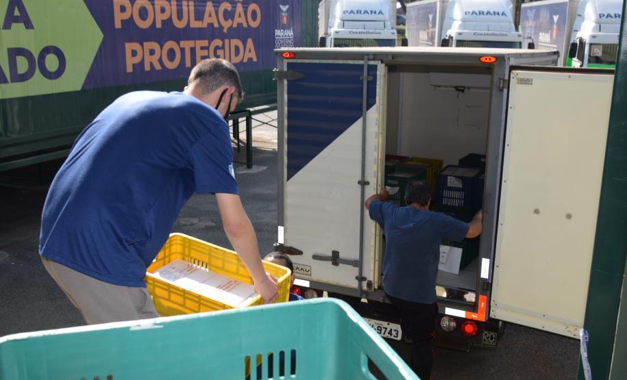 Estado distribui 445.388 vacinas contra a Covid-19 e 49.750 medicamentos para intubação; veja divisão