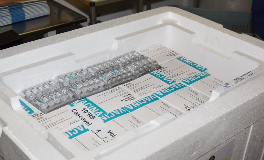 Estado distribui 445.388 vacinas contra a Covid-19 e 49.750 medicamentos para intubação; veja divisão