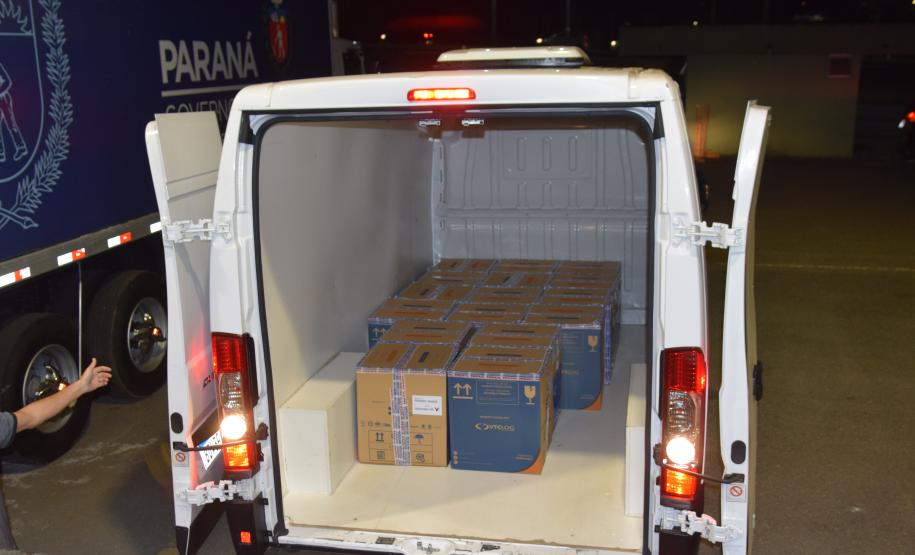 Chegam ao Paraná 107.640 doses de imunizante da Pfizer contra Covid-19