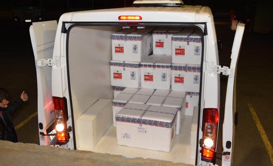Estado recebe mais 232.250 vacinas contra a Covid-19; lote completa remessa de 435.290 doses
