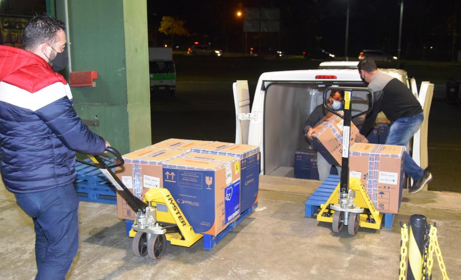 Estado recebe mais 175,5 mil vacinas contra a Covid-19