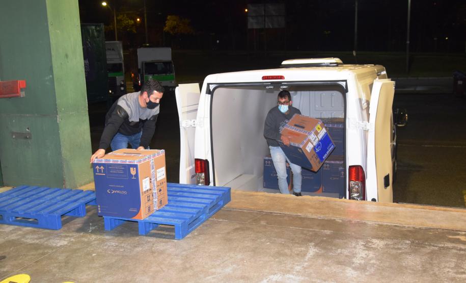 Estado recebe mais 175,5 mil vacinas contra a Covid-19