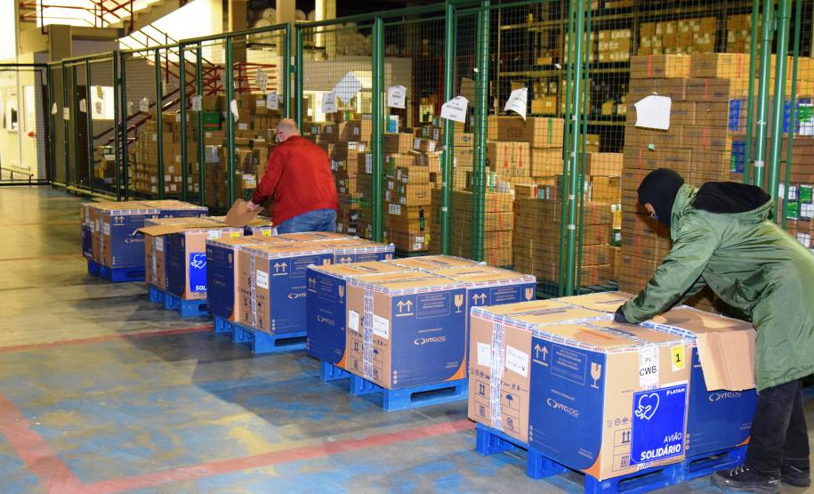 Estado recebe mais 175,5 mil vacinas contra a Covid-19