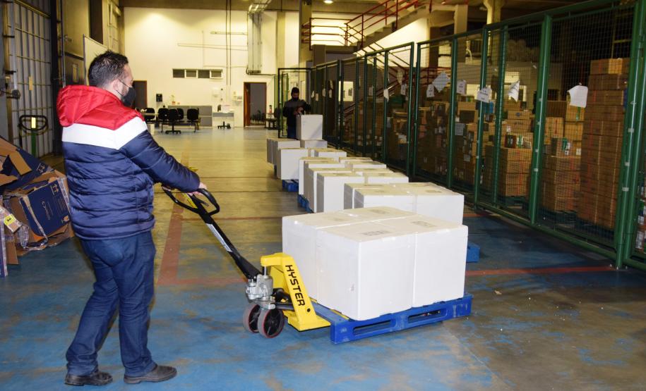 Estado recebe mais 175,5 mil vacinas contra a Covid-19