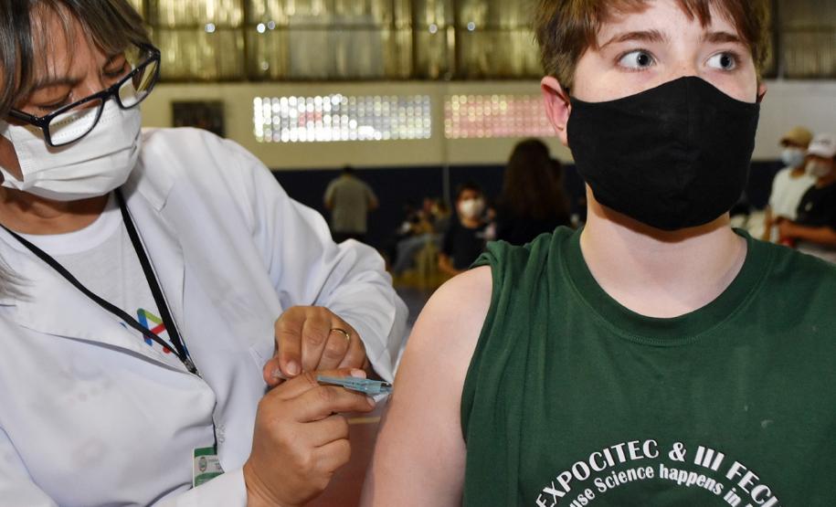 80% dos adolescentes de Toledo já receberam a primeira dose da vacina contra a Covid-19