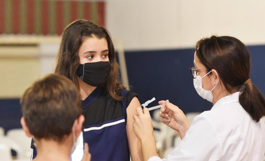 80% dos adolescentes de Toledo já receberam a primeira dose da vacina contra a Covid-19