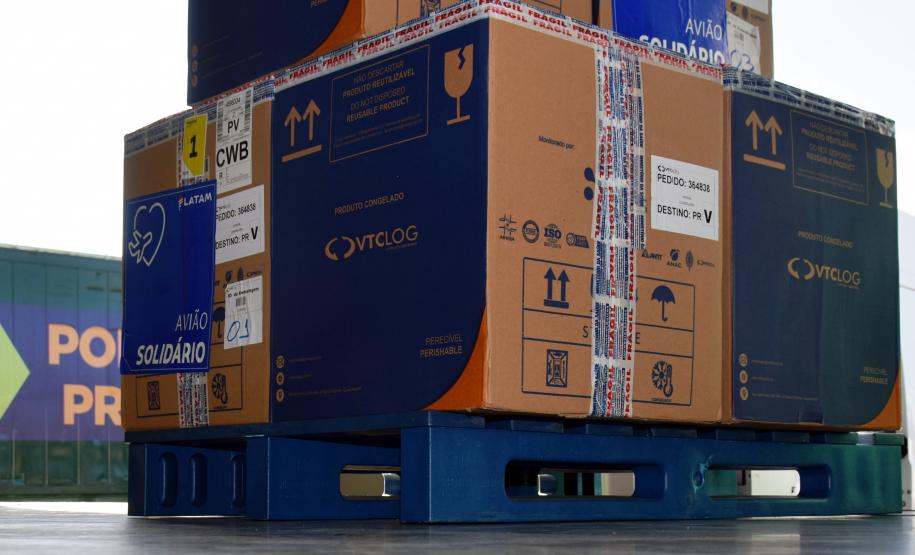 Mais 79,5 mil vacinas contra a Covid-19 chegam ao Paraná