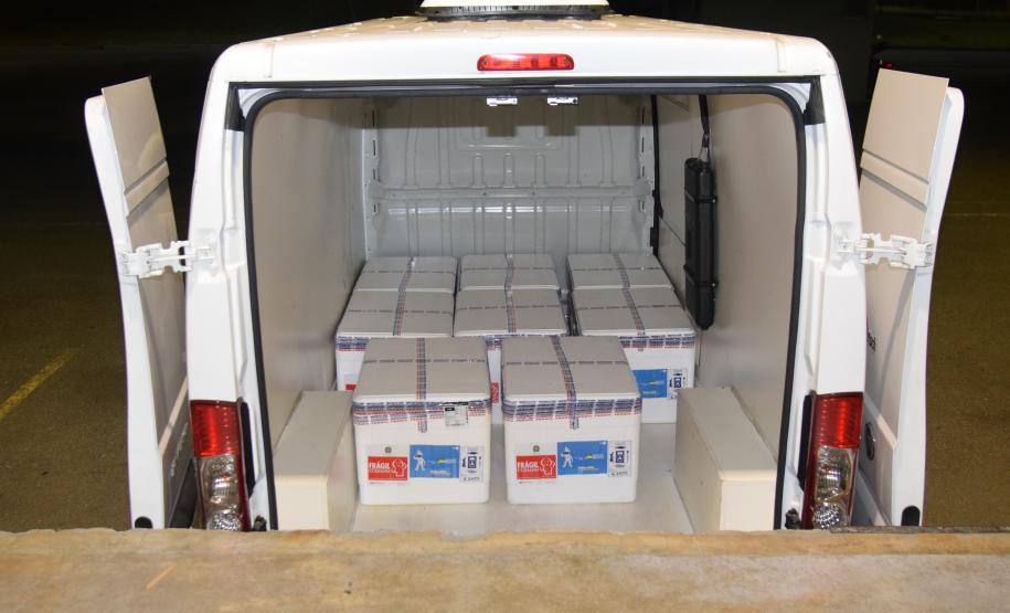 Novas 87 mil doses de vacinas contra a Covid-19 chegam ao Paraná