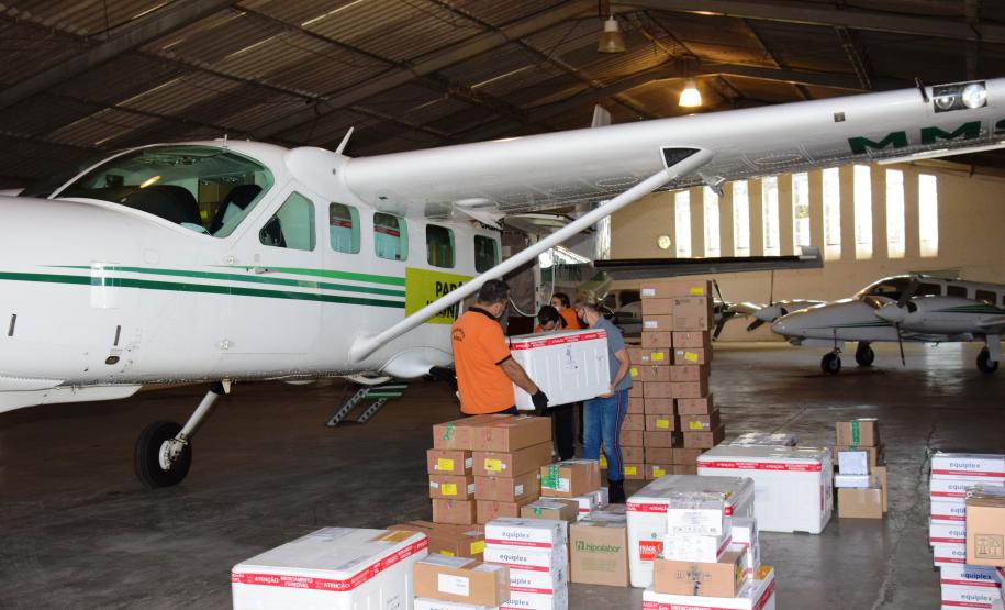 Saúde inicia distribuição de mais 376 mil vacinas contra a Covid-19 e medicamentos de intubação